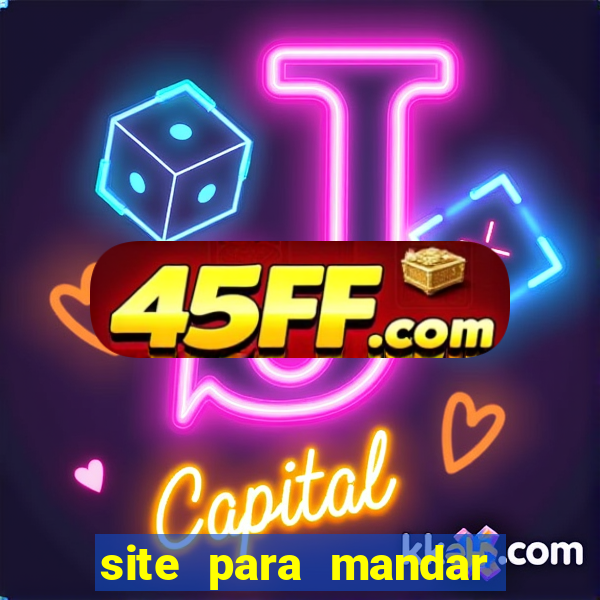 site para mandar cartas para presos